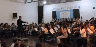 Esta noche se realiza el concierto de la Orquesta Escuela Río de los Pájaros en el Club Social