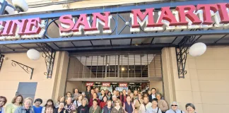 Nueva función del “Cine para Adultos Mayores”