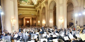 La Basílica vibró a ritmo de vals con la Sinfónica de Entre Ríos