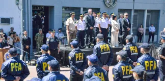La provincia acompaña el aniversario de la Policía Federal Argentina