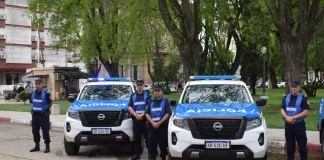 Gualeguay: Acto de entrega de nuevos móviles policiales