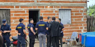 Megaprocedimiento policial en Concordia: 54 allanamientos, 16 detenidos y más de 18 armas secuestradas