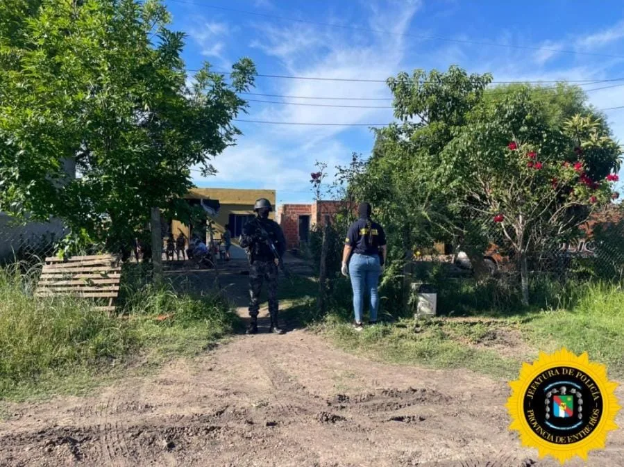 Allanamiento por Narcomenudeo en Villaguay