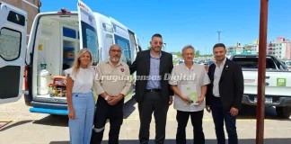 Concepción del Uruguay: Nueva ambulancia de alta complejidad para el Hospital Justo José de Urquiza