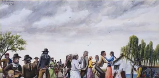 Homenaje a José Hernández con un casamiento criollo