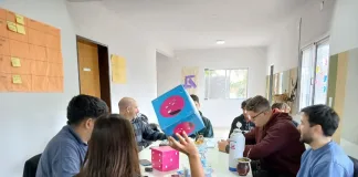 Primer encuentro con alumnos en el Centro de Escucha para adolescentes