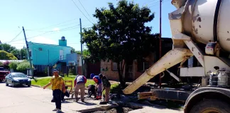 Continúa el bacheo en diversos puntos de la ciudad