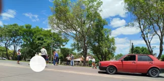 San José: murió la joven ciclista embestida en el Acceso Dr. Bastián