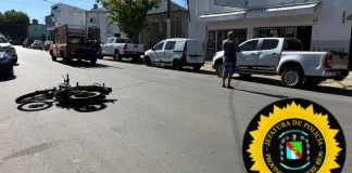 Motociclista de 23 años resultó herido tras chocar con una camioneta