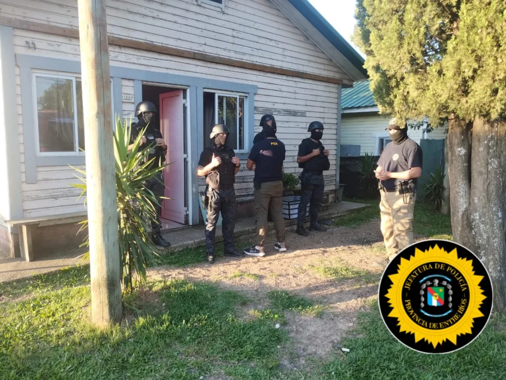 Allanamientos por narcomenudeo en Chajarí: dos personas detenidas