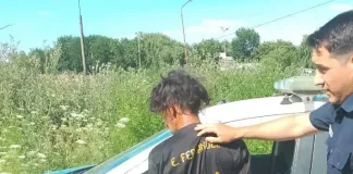 Delincuente detenido in fraganti robando en una metalúrgica