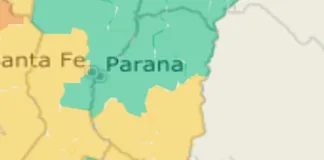 Emitieron alerta amarillo por tormentas para este domingo y lunes