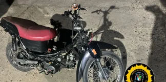 Recuperan motocicleta sustraída tras un operativo