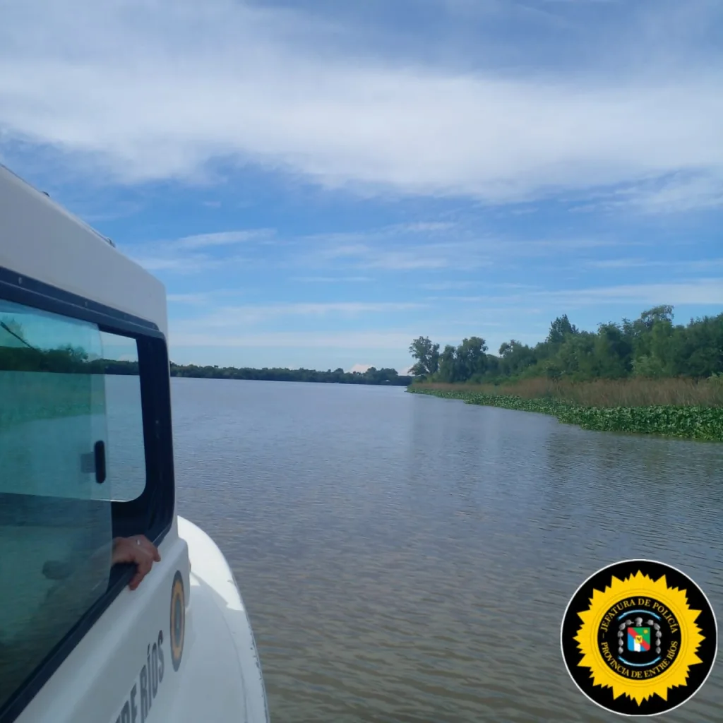 Buscan a una persona desaparecida en Villa Paranacito mientras pescaba