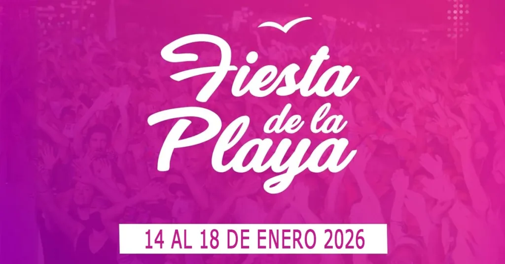 Fiesta de la Playa: continúa la venta de entradas online durante los días 31 de diciembre y 1 de enero