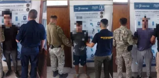 La Policía de Entre Ríos realizó 9 allanamientos en conjunto con la Policía de Buenos Aires por homicidio y robos calificados