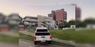 Paraná: Le retiraron el carnet a un conductor tras maniobras peligrosas en Parque Urquiza