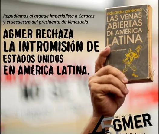 AGMER rechazó la intromisión de Estados Unidos en América Latina y repudió el ataque a Venezuela