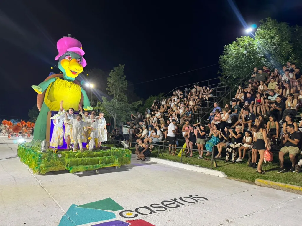 Exitoso inicio de los carnavales de Caseros