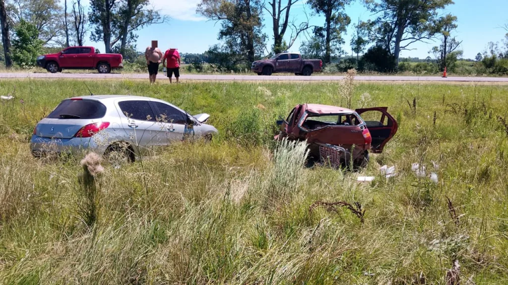 Siniestro vial: una mujer fue trasladada al hospital tras un choque por alcance