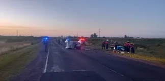 Siniestro vial fatal en Ruta Provincial Nº 20