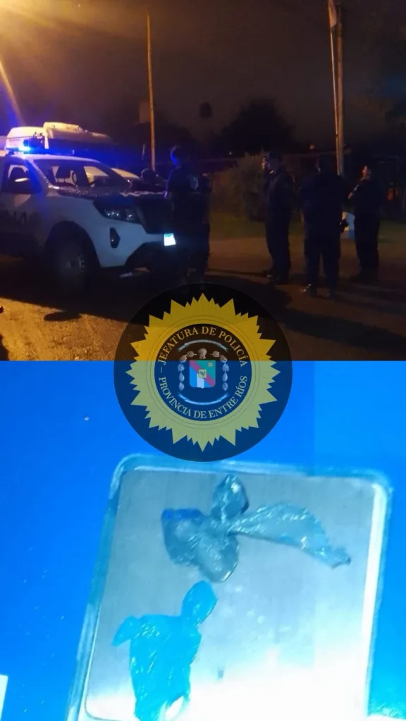 Villaguay: Agreden a policías y secuestran droga durante operativos nocturnos