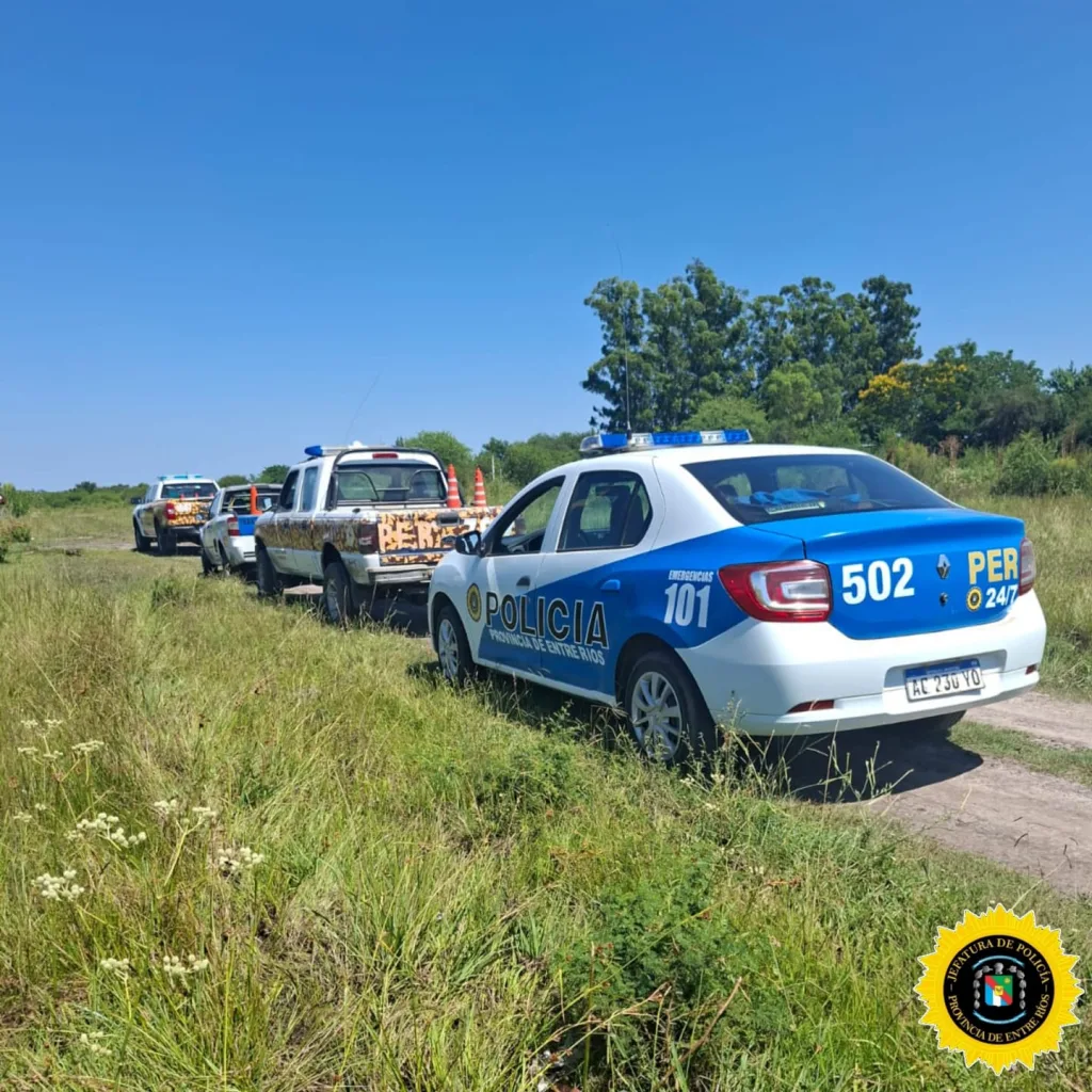 Allanamiento por abigeato en Federal