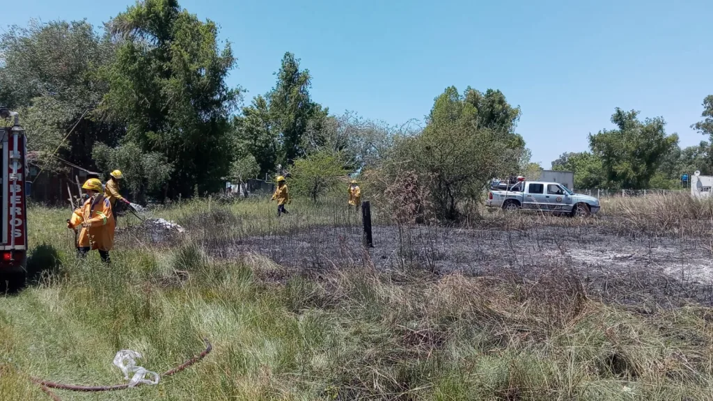 Incendios de pastizales generan preocupación en Ruta 12