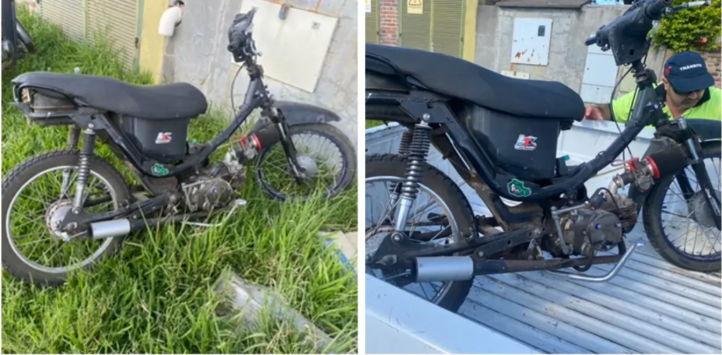 Recuperan en Federación una motocicleta robada desde 2023