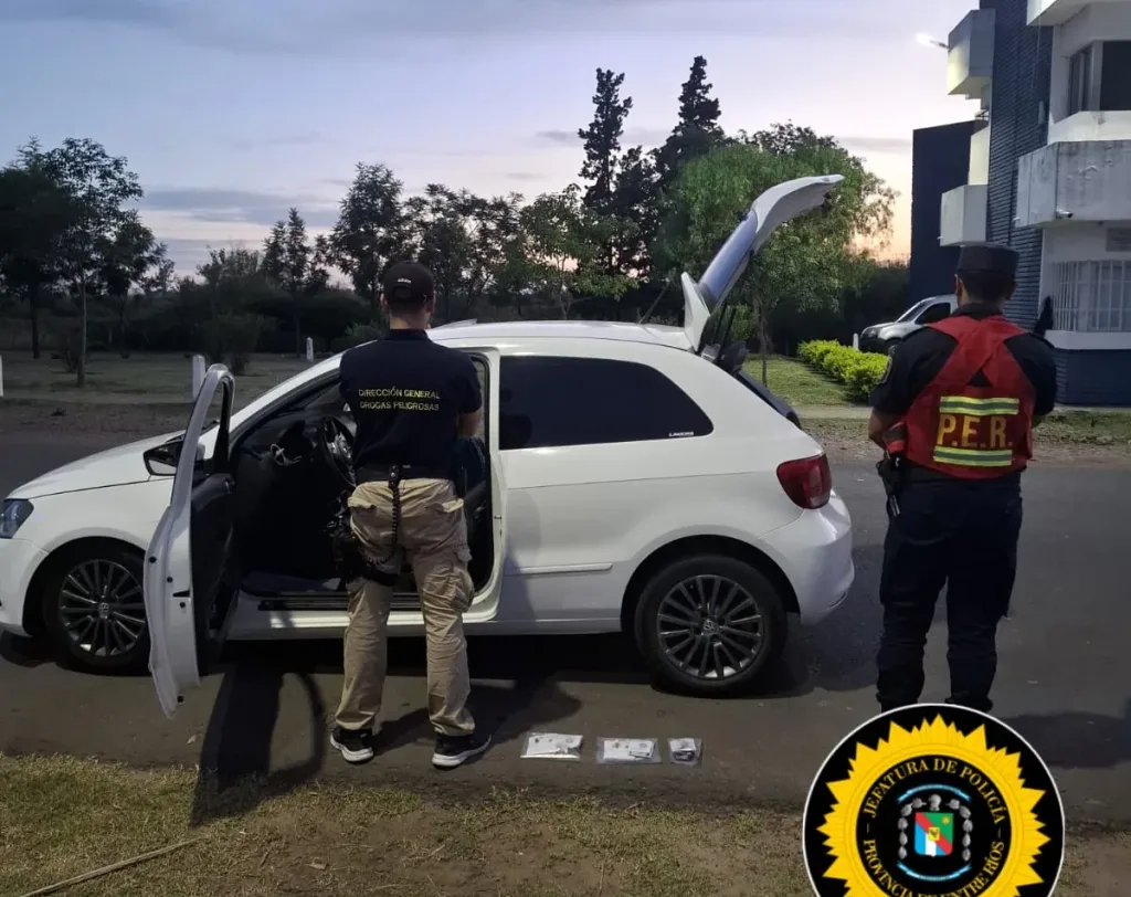 Secuestraron marihuana durante un operativo preventivo en el ingreso a Chajarí