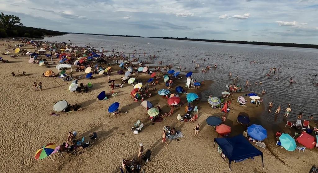 Concepción del Uruguay: récord de público en las playas durante el último fin de semana