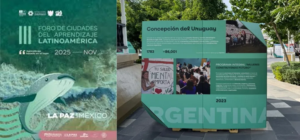 Concepción del Uruguay fue reconocida por la Red Latinoamericana de Ciudades del Aprendizaje