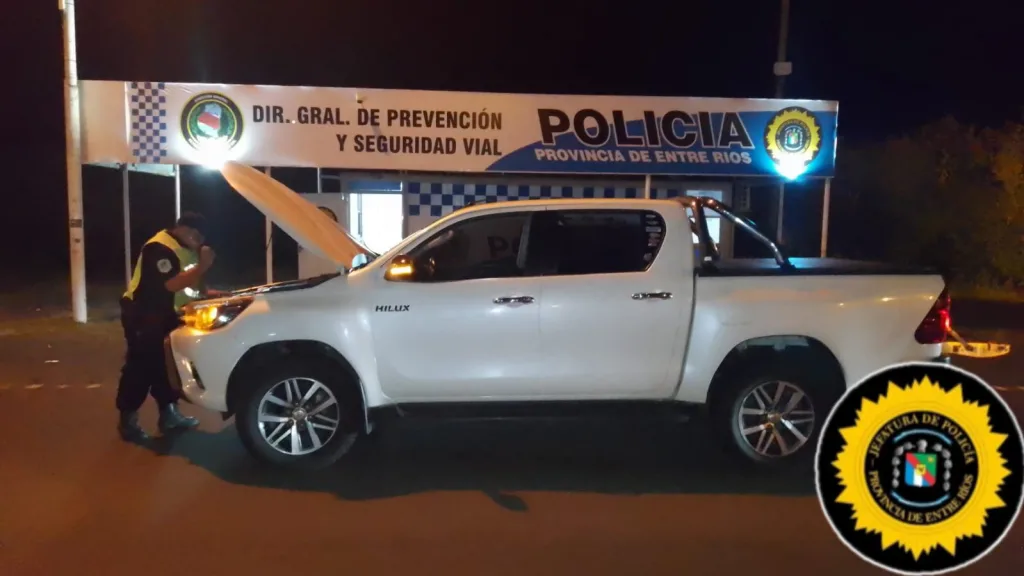 Triple golpe en Ruta 12: persecución y tres camionetas con pedido de secuestro en menos de 24 horas