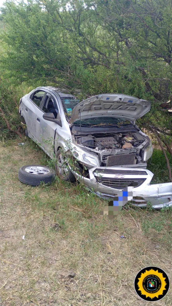 Ruta 12: un auto despistó a la altura de Ceibas y no hubo personas lesionadas