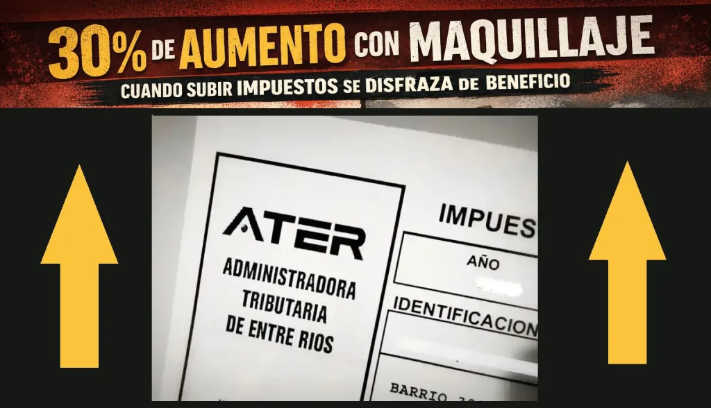 30% de aumento con maquillaje: Cuando subir impuestos se disfraza de beneficio