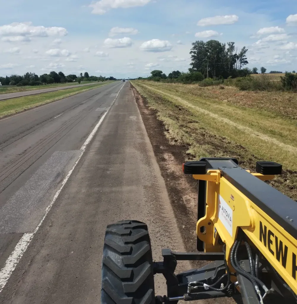 Autovía del Mercosur: continúan los trabajos de mantenimiento en distintos sectores