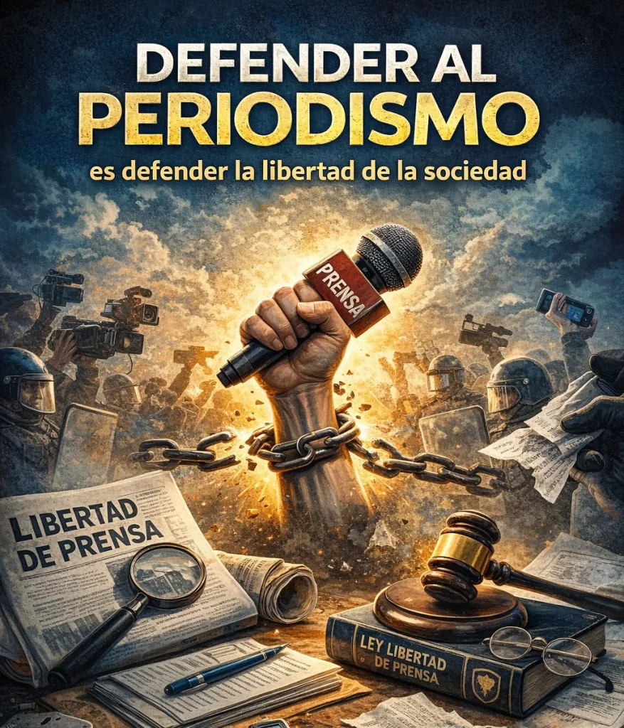 Defender al periodismo es defender la libertad de la sociedad