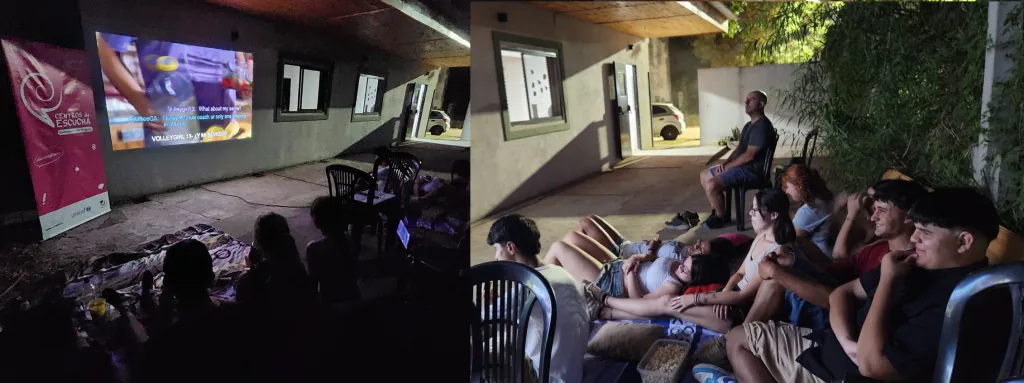 Cine Debate en el Centro de Escucha: jóvenes abordaron los riesgos en internet