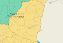 Renovaron alerta amarilla por tormentas fuertes para este lunes