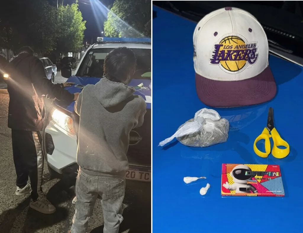 Secuestraron estupefacientes tras identificar a dos jóvenes en zona de Constituyentes y Artusi