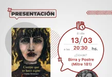 «Cuerpo que se hace signo»: Marina Delorenzi presenta su primer libro en Concepción del Uruguay