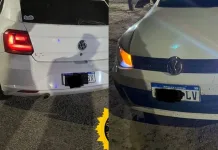 Vehículo circulaba con dos patentes distintas y fue secuestrado al ingresar a Entre Ríos