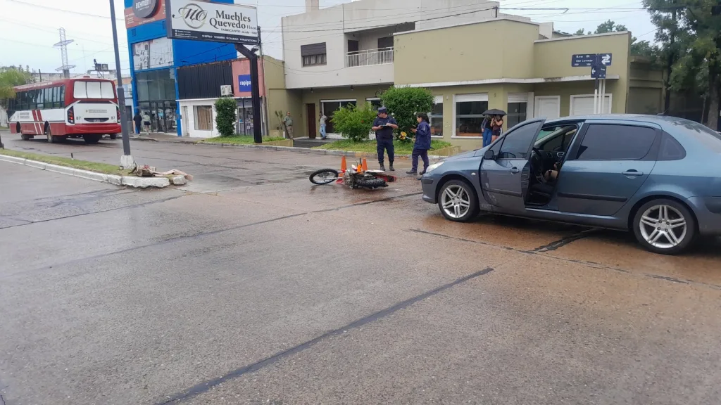 Trágico accidente en Concordia: fallece un motociclista tras ser arrollado por un colectivo
