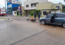 Trágico accidente en Concordia: fallece un motociclista tras ser arrollado por un colectivo