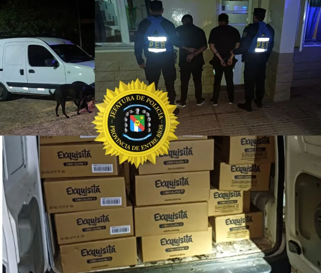 Piratas del asfalto cayeron tras asaltar a un camionero en la Ruta 12