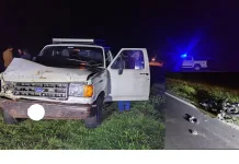 Tragedia en Ruta 12: una joven murió tras un violento choque entre una camioneta y una moto