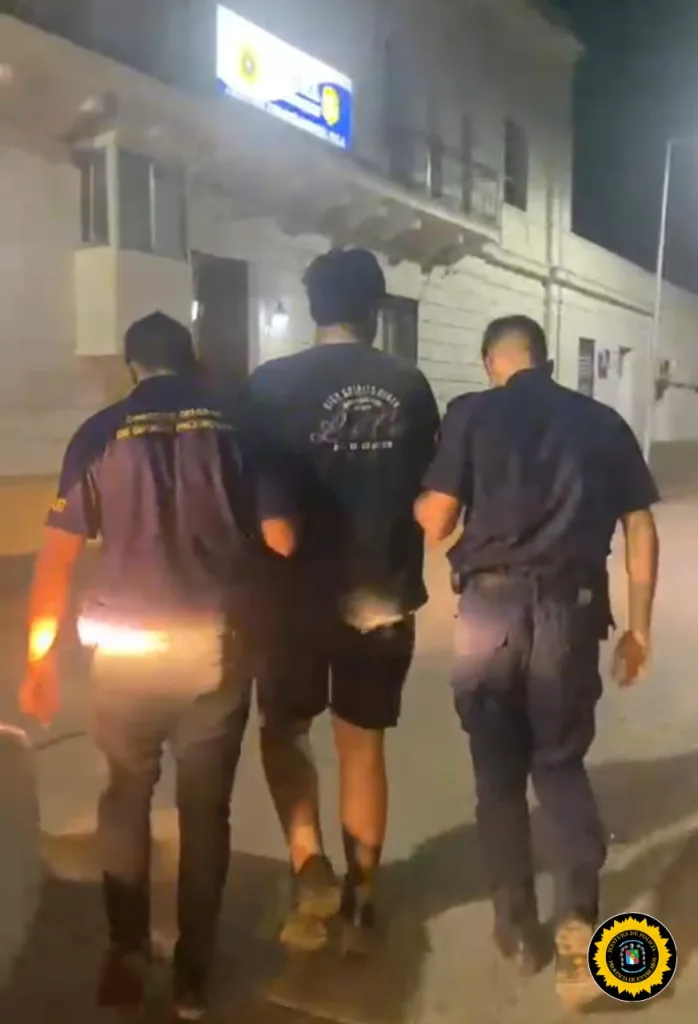 Detenido en Rosario del Tala con dosis de cocaína tras requisa policial en la vía pública