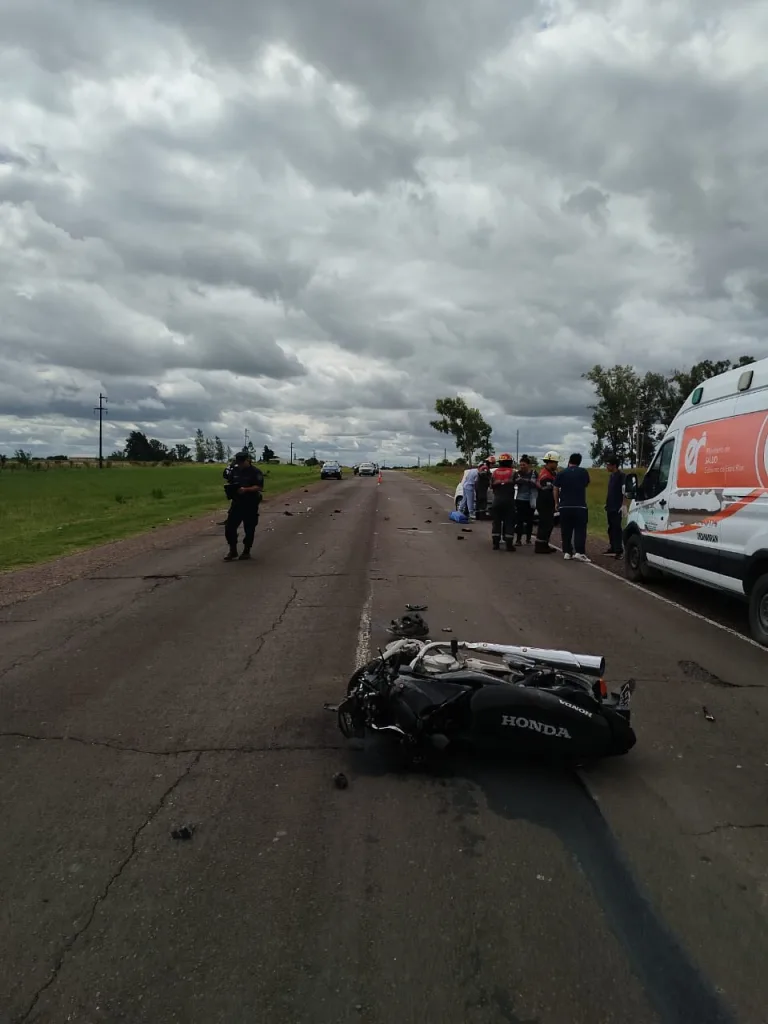 Siniestro vial en Ruta Provincial 20 deja a un joven oficial internado en terapia intensiva