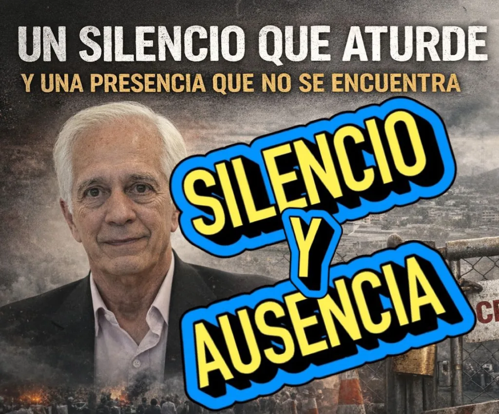 Un silencio que aturde y una presencia que no se encuentra