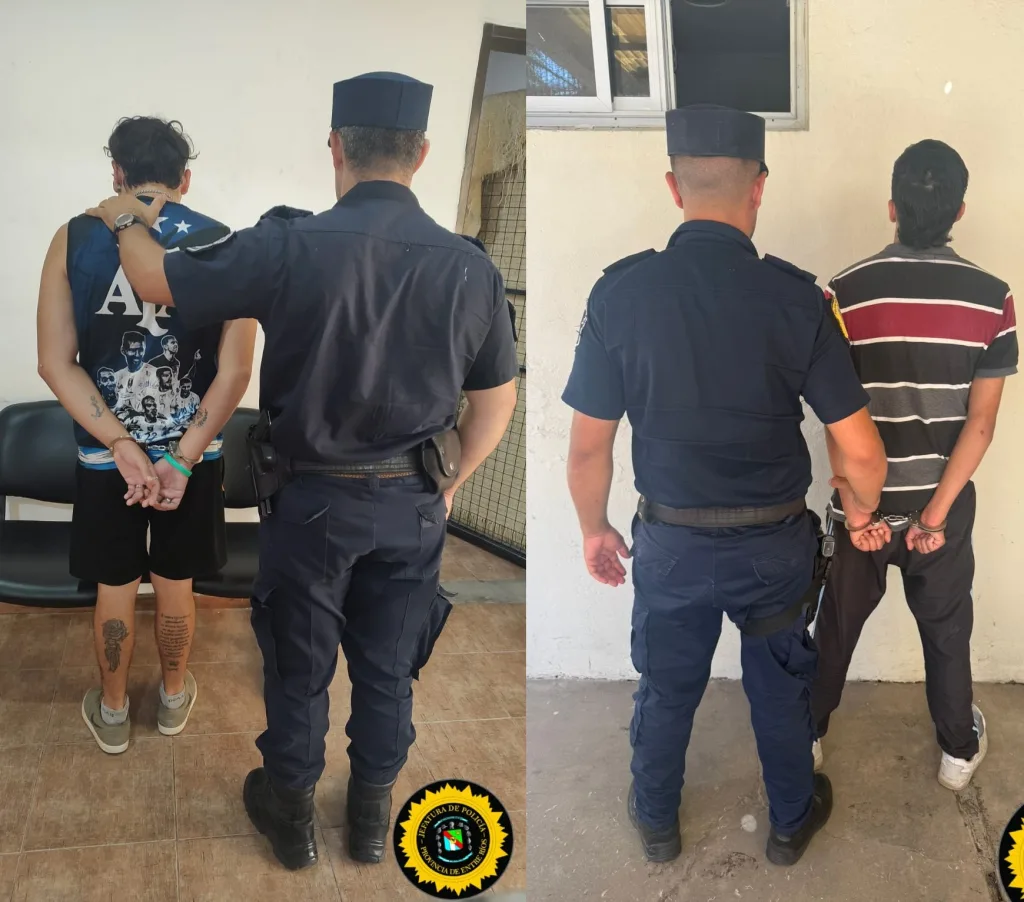 Detuvieron a dos sospechosos por un violento intento de robo a un joven en Concepción del Uruguay
